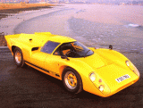 [thumbnail of 197x Lola GTD T-70 Mid Engine Sports Car Yellow Frt Qtr.jpg]
